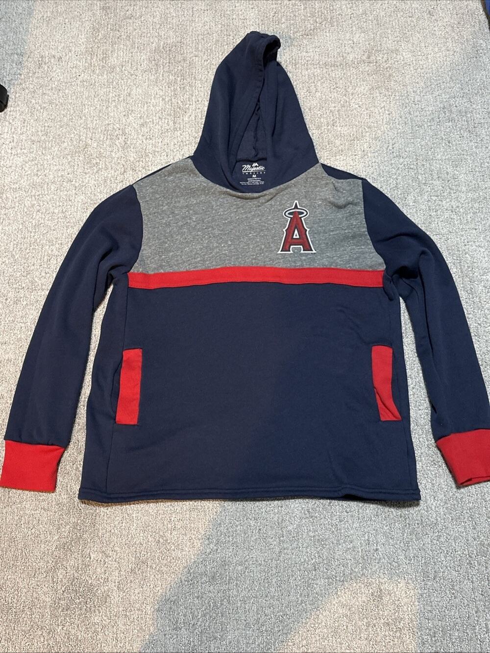 Majestic Threads California Angels Vintage Pullover Size Medium